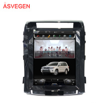 Tesla Screen Car Radio Car DVD Player with Android GPS Navigation WIFIi For Toyota Land Cruiser 2008-2015